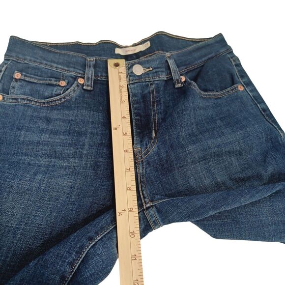 Levi's Boyfriend Women's Mid-Rise Tapered Leg Jeans Size 27 - Picture 9 of 16
